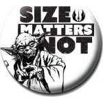 Pyramid International Placka Star Wars - Size Matters Not – Zbozi.Blesk.cz