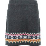 Skhoop dámská vlněná sukně se severským vzorem Scandinavian Knee graphite – Sleviste.cz