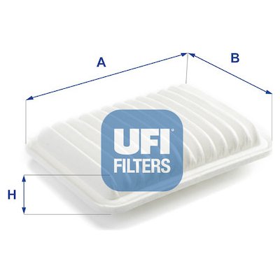 Vzduchový filtr UFI 30.554.00 – Hledejceny.cz