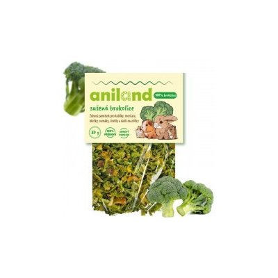 Aniland Sušená brokolice 80 g – Zboží Dáma Aniland Sušená brokolice 80 g – Zboží Dáma