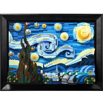 LEGO® Ideas 21333 Vincent van Gogh Hvězdná noc