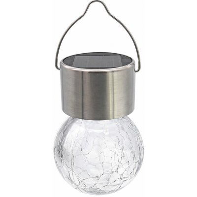 DOCHTMANN Solární lampion průhledný 9cm – Sleviste.cz