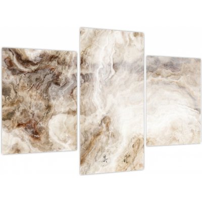 Obraz - Mramor, třídílný 90x60 cm – Hledejceny.cz