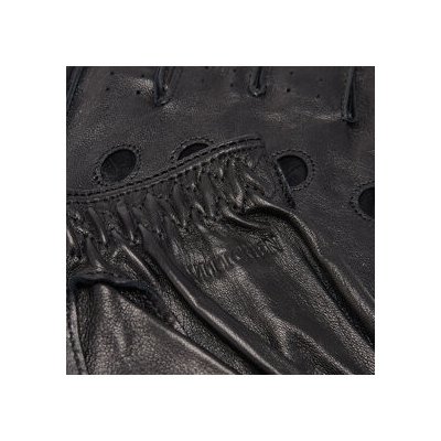 Calvin Klein pánské rukavice Modern Bar Leather Gloves K50K511017 černá