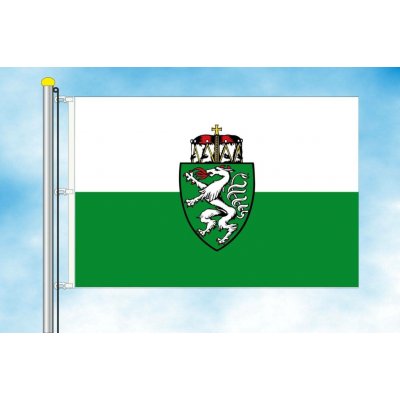 LIBEA, s.r.o. Štýrsko vlajka Rozměr: 40×60 cm, Uchycení: Karabiny na stožár – Hledejceny.cz