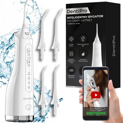 DentiPro SWF-03 bílý + 4 trysky – Zbozi.Blesk.cz