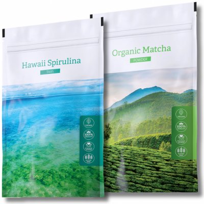 Energy Hawaii Spirulina tabs 200 tablet + Organic Matcha powder 50 g – Zbozi.Blesk.cz