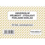 Optys 1322 Univerzální pokladní doklad A6 50 listů samopropisovací – Hledejceny.cz