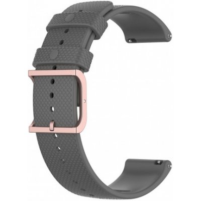 BStrap Silicone Rain řemínek na Samsung Gear S3, dark gray SSG014C1901