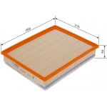 Vzduchový filtr BOSCH F 026 400 525 BO F026400525 – Hledejceny.cz