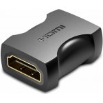 Vention HDMI Female to Female Coupler Adapter Black 2 Pack AIRB0-2 – Zboží Mobilmania