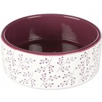Trixie Keramická Miska 0,8 l/16 cm s motivem rostlin/berry – Zboží Mobilmania
