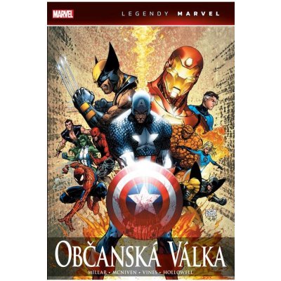 Občanská válka (Legendy Marvel) - Mark Millar – Sleviste.cz