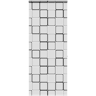 Textilní sprchový Závěs VidaXL 110 x 240 cm – Hledejceny.cz