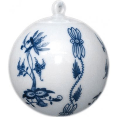 Cibulák Dubí Vánoční ozdoba koule malá C1 cibulový porcelán 10635 – Hledejceny.cz