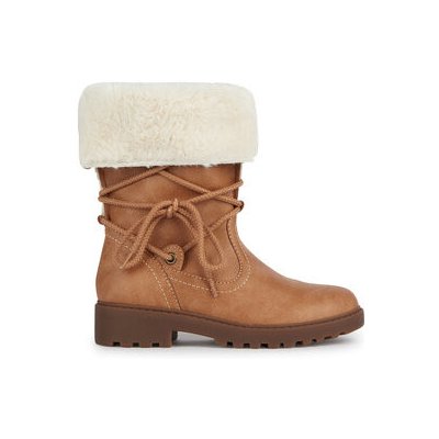 Geox kozačky J Casey Girl B Abx J367ZA 000BU C5006 camel – Zboží Mobilmania