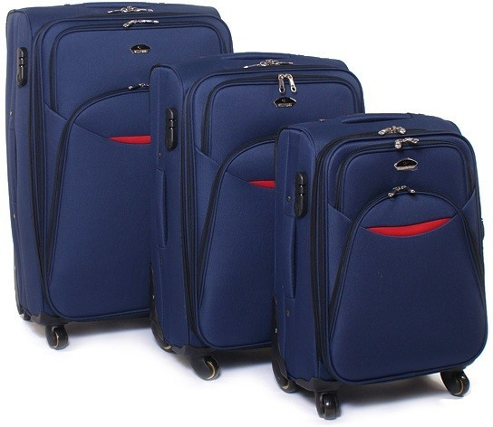 Lorenbag Suitcase 013 tmavě modrá 40 l 60 l 90 l