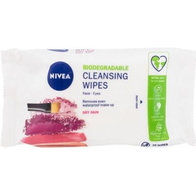 Nivea Zklidňující pleťové ubrousky pro suchou a citlivou pleť 25 ks – Sleviste.cz