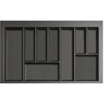 příborník MAX 80, 690-750 x 422-490 mm, grafit – Zboží Dáma
