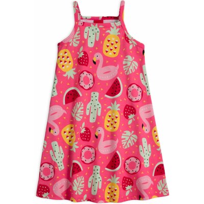 Dívčí letní šaty KYLY SWEET SUMMER růžové – Zboží Dáma