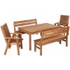 Zahradní sestava Prowood Zahradní sestava ThermoWood SET L3 + nátěr Teak + PCD 91