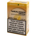 Ecoliquid Vanilla Coconut 2Pack 2 x 10 ml 20 mg – Hledejceny.cz