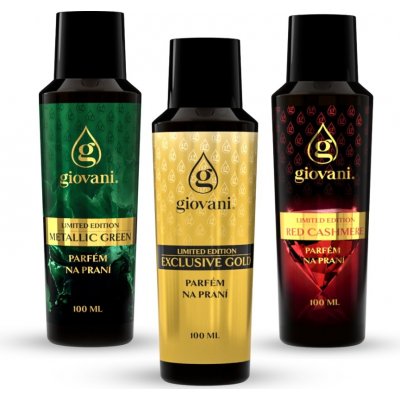 Giovani Koncentrovaný parfém na praní LIMITED EDITION 3 x 100 ml – Zboží Dáma