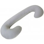 Motherhood Těhotenský polštář Jersey šedý – Zboží Dáma