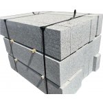 Slapaky OP7 obrubník tryskaný 12 x 25 x 80-120 cm žula 1 ks – Hledejceny.cz