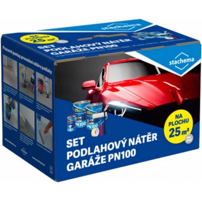 Stachema Barva na beton PN100 sada,odstín RAL7045 mat 10kg,ředidlo,váleček,štětec,páska – Hledejceny.cz