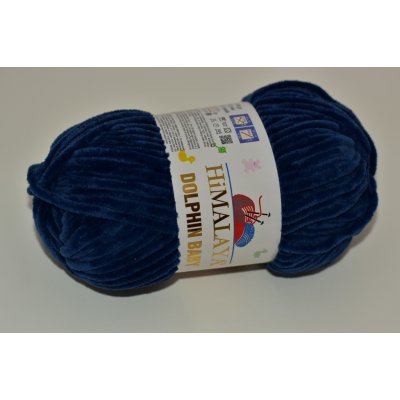 Himalaya Příze Dolphin baby 80321 tmavě modrá – Zboží Dáma