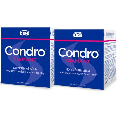 GS Condro DIAMANT 2 x 120 tablet – Hledejceny.cz