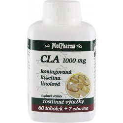MedPharma CLA 1000 mg konjugovaná kyselina linolová 67 tablet