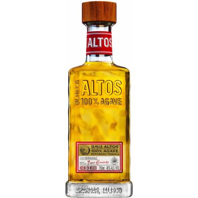 Olmeca Altos Reposado Tequila 38% 0,7 l (holá láhev) – Zboží Dáma