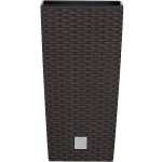 Prosperplast RATO SQUARE hnědý 17 x 17 x 32.4 cm – Zboží Dáma
