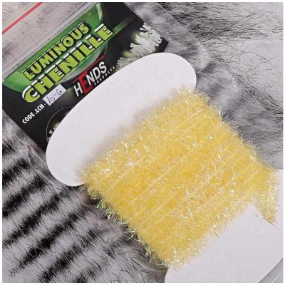 Hends Šenylka Luminous Chenille Světle Žlutá 4mm – Hledejceny.cz