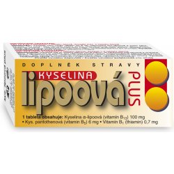 Naturvita Kyselina lipoová Plus 60 tablet