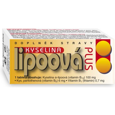 Naturvita Kyselina lipoová Plus 60 tablet – Zbozi.Blesk.cz