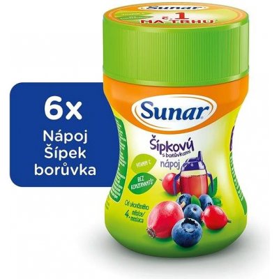 Sunárek Instantní nápoj Dobré ráno šípek-borůvka 3×200 g – Zbozi.Blesk.cz