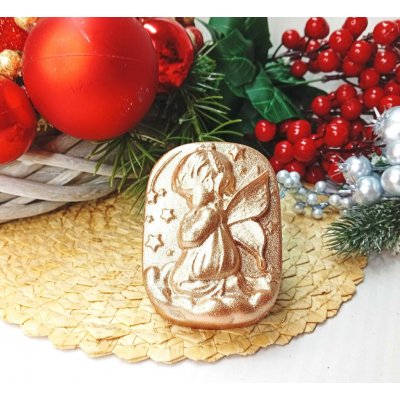 Mýdlový andílek s hvězdičkou - holka Levandule Ano Měděná – Hledejceny.cz