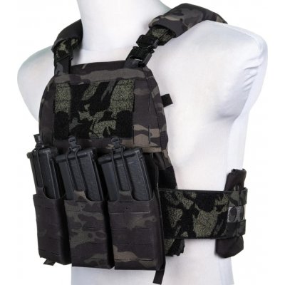 Wosport Plate Carrier se sumkou na 3 zásobníky M4 MC Black – Zbozi.Blesk.cz