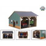 Kids Globe 610338 Garáž dřevěná pro traktory – Hledejceny.cz