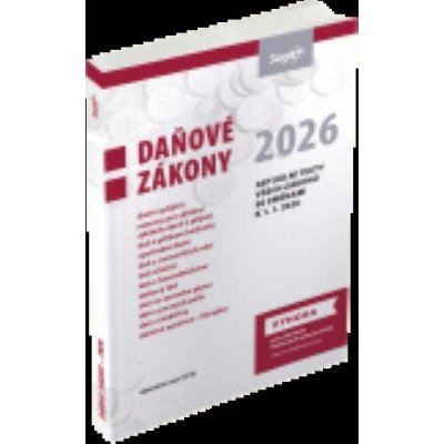 Daňové zákony 2026 – Zboží Dáma