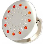 Elenpipe EL-01.3 Fireopal kosmetické kapesní zrcátko se Swarovski Elements sun oranžové – Hledejceny.cz