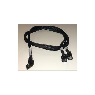 Broadcom LSI internal U.3 cable 1.0 m SlimLine x8 (SFF-8654) to 2x Mini-SAS HD (SFF-8643) black, 05-60003-00