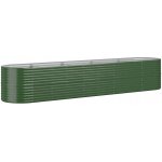 VidaXL Zvýšený záhon, ocel, 368 x 80 x 68 cm – Sleviste.cz