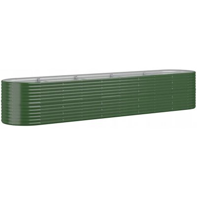 VidaXL Zvýšený záhon, ocel, 368 x 80 x 68 cm – Sleviste.cz