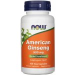 Now Foods Foods Žen-šen Americký American Ginseng 500 mg 100 kapslí – Hledejceny.cz