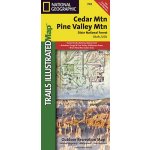 Cedar Mountain Asdown Gorge národní park Utah turistická mapa GPS komp. NGS – Sleviste.cz