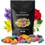 Aromaholik vonná kadidla kužely Backflow mix 10 vůní 80 ks – Hledejceny.cz